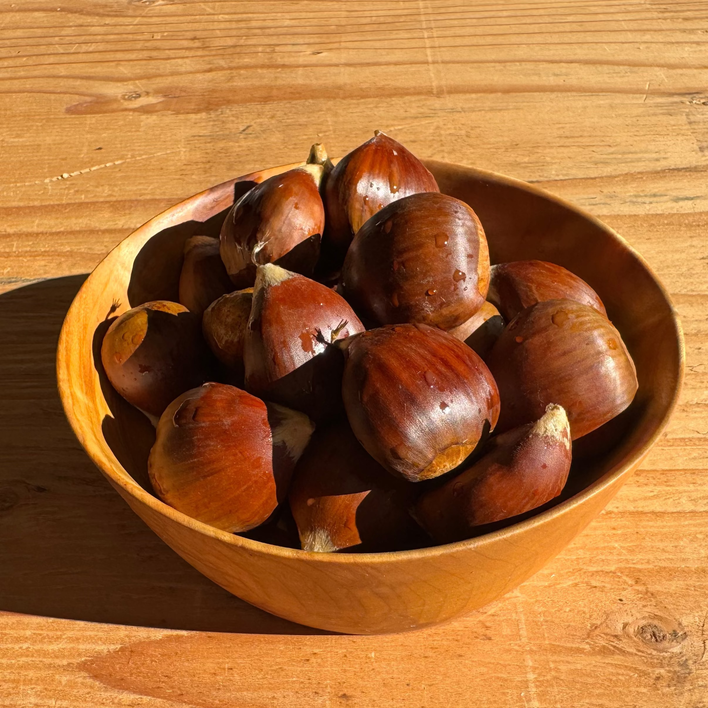 Large Fresh Chestnuts (1¼"–1½" diameter) $12.50/lb.