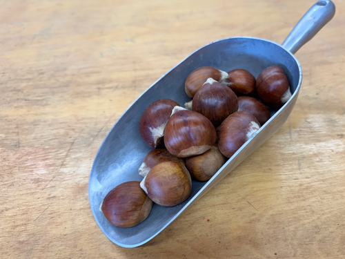 Large Fresh Chestnuts (1¼"–1½" diameter) $12.50/lb.